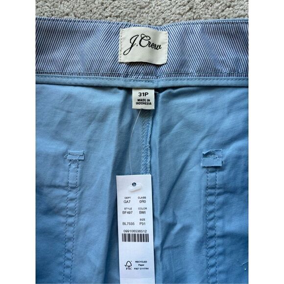 NWT J Crew patch pocket  boyfriend chino pant, $148, 31p - Picture 6 of 7